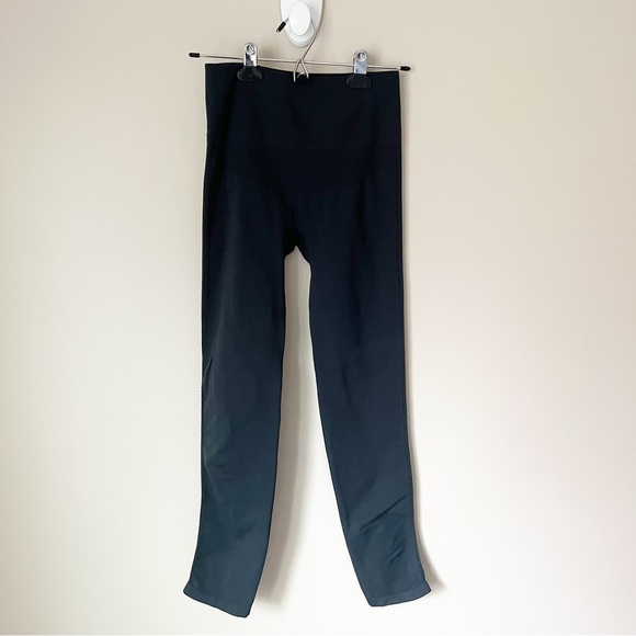 Free People Movement 7/8 Seamless Contour Side Cut Out Spandex Leggings Grey M/L - Picture 12 of 12